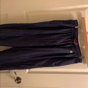Navy Blue Champion Rain Pants